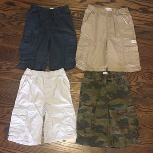 Boy size 10 Children’s Place Cargo Shorts Lot of 4